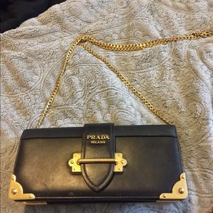 Prada Gold chain satchel